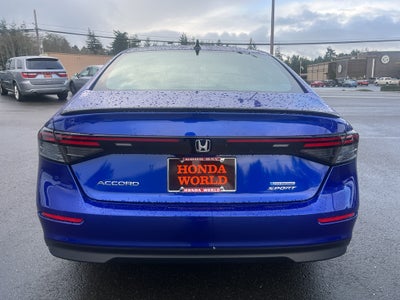 2025 Honda Accord Hybrid Sport